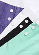 Mellanlång boxertrosa med ekologisk bomull (4-pack), bonprix