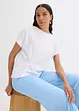 T-shirt med knutdetalj, bonprix
