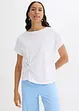 T-shirt med knutdetalj, bonprix