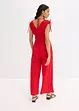 Jumpsuit i kräppat material med struktur, bonprix