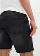 Långa jeansshorts med ofållade benslut, Relaxed Fit, bonprix