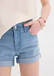 Jeansshorts Mid Waist för barn, bonprix