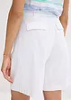Shorts i tunn linnemix, bonprix