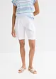 Shorts i tunn linnemix, bonprix