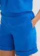 Dra på-shorts i luftig linneblandning, bonprix