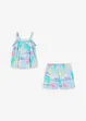 Linne och shorts för barn (2 delar) i ren ekologisk bomull, bonprix