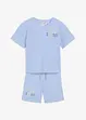 T-shirt och shorts för barn (2 delar) i ekologisk bomull, bonprix