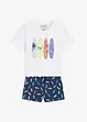 Shirt och shorts för barn (2 delar) i ren bomull, bonprix
