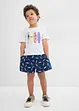 Shirt och shorts för barn (2 delar) i ren bomull, bonprix