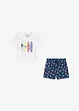 Shirt och shorts för barn (2 delar) i ren bomull, bonprix
