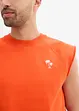 Ärmlös sweatshirt i tjock bomull, bonprix