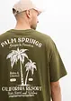 T-shirt med trendigt tryck på ryggen, Loose Fit, bonprix