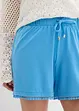 Jerseyshorts med bekväm midja och spets, bonprix
