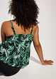 Tankini i återvunnen polyamid (2 delar), bonprix