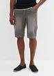 Trikåbermudas med bekvämt snitt och jeanslook, normal passform, bonprix