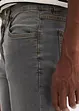 Stretchiga jeansshorts, normal passform, bonprix