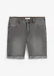 Stretchiga jeansshorts, normal passform, bonprix