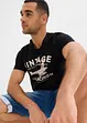 T-shirt i slubgarn, bonprix