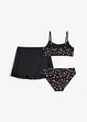 Bikini och kjol (3 delar), bonprix