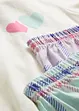 Pyjamas med shorts, av ekologisk bomull (4 delar), bonprix