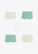 Boxershorts med ekologisk bomull (5-pack), bonprix