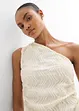 One shoulder-linne i material med struktur, bonprix