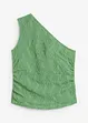 One shoulder-linne i material med struktur, bonprix