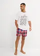 Pyjamas med shorts, bonprix