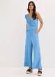 Jerseyjumpsuit med volang, bonprix