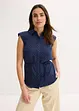 Satinblus med knytband, bonprix