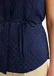 Satinblus med knytband, bonprix