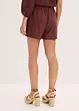 Shorts med viss del linne, bonprix