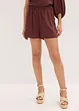 Shorts med viss del linne, bonprix