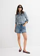 Jeansshorts Mid Waist, Low Stretch, bonprix