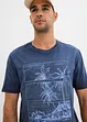 T-shirt med tvättade effekter, av ekologisk bomull, bonprix