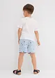 T-shirt och shorts för barn (2 delar) i ekologisk bomull, bonprix