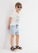 T-shirt och shorts för barn (2 delar) i ekologisk bomull, bonprix