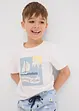 T-shirt och shorts för barn (2 delar) i ekologisk bomull, bonprix