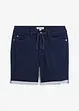 Jeansshorts i trikå, Regular Fit, bonprix
