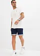 Jeansshorts i trikå, Regular Fit, bonprix