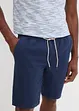 Dra på-shorts av ren bomull, Regular Fit, bonprix