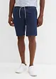 Dra på-shorts av ren bomull, Regular Fit, bonprix