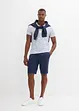 Dra på-shorts av ren bomull, Regular Fit, bonprix
