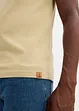T-shirt med kort knappslå, bonprix