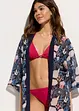 Strandkimono av viskos, bonprix