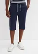 Jerseyshorts i lång modell av ekologisk bomull (2-pack), bonprix