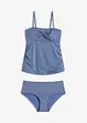 Tankini (2 delar) med glittertrådar, bonprix