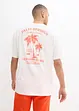 T-shirt med trendigt tryck på ryggen, Loose Fit, bonprix