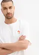 T-shirt med trendigt tryck på ryggen, Loose Fit, bonprix