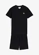 T-shirt och shorts i ekologisk bomull (2 delar), bonprix